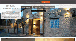 Desktop Screenshot of cartwright-hotel.co.uk